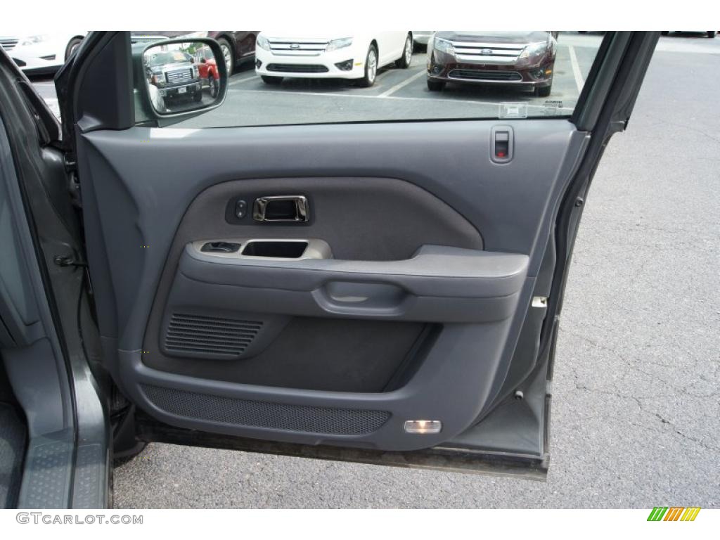 2007 Pilot EX 4WD - Nimbus Gray Metallic / Gray photo #16