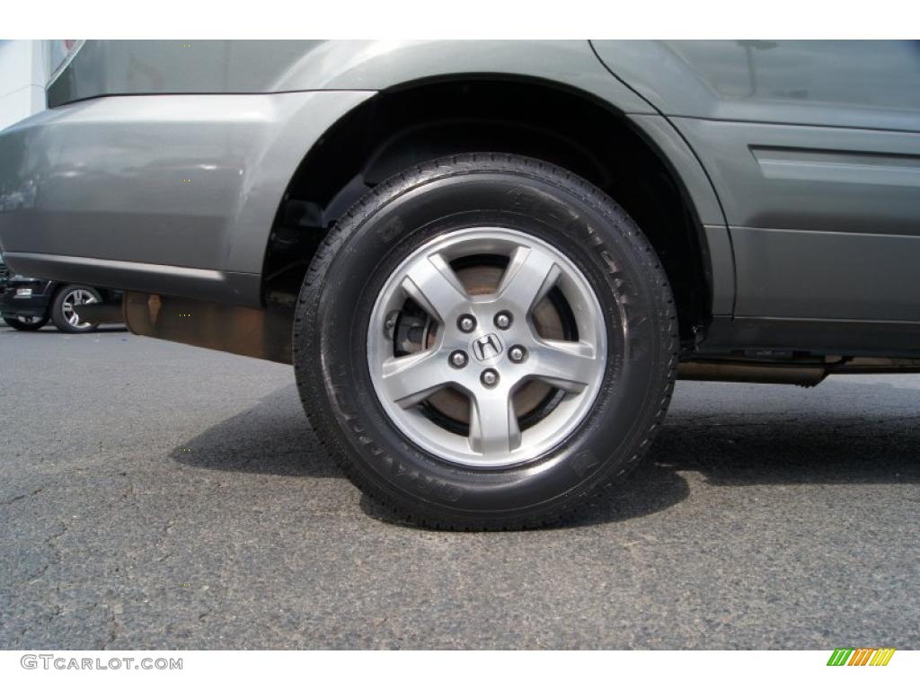 2007 Pilot EX 4WD - Nimbus Gray Metallic / Gray photo #18