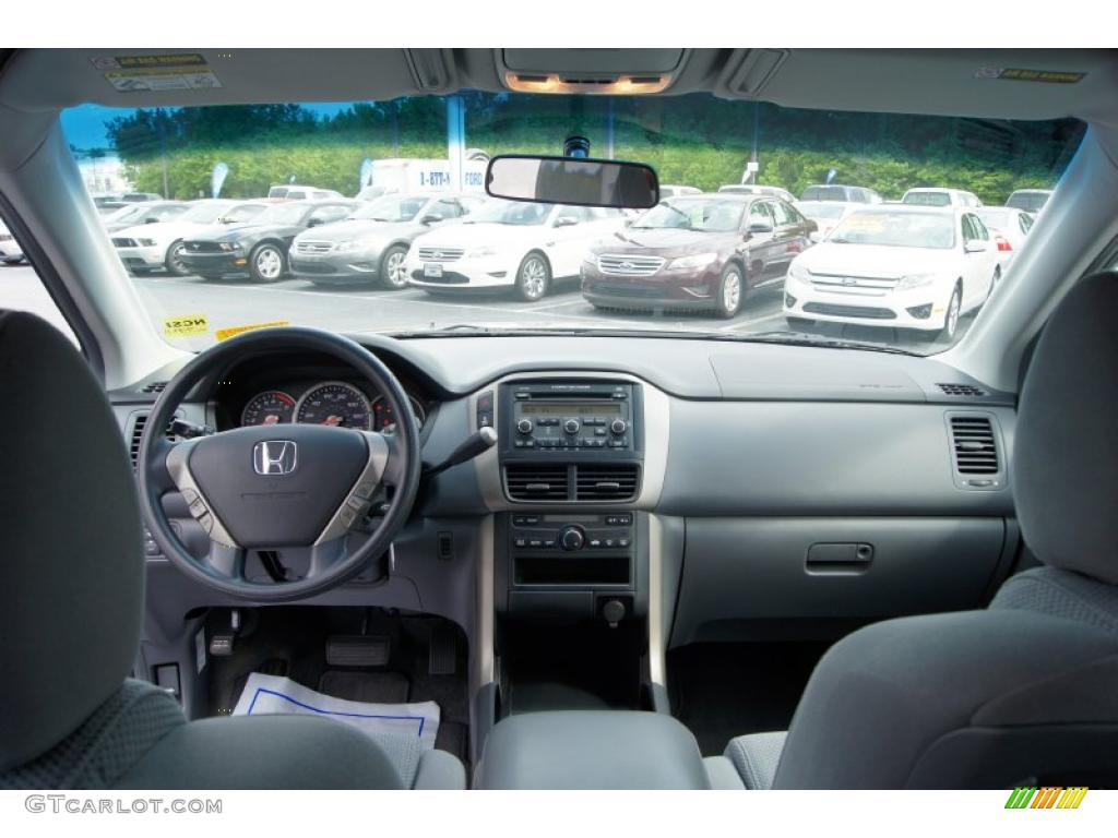 2007 Pilot EX 4WD - Nimbus Gray Metallic / Gray photo #21