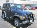 2004 Patriot Blue Pearl Jeep Wrangler X 4x4  photo #16