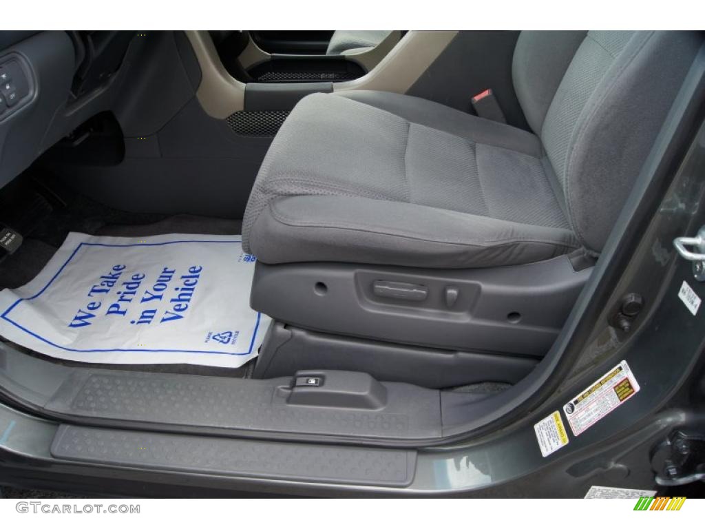 2007 Pilot EX 4WD - Nimbus Gray Metallic / Gray photo #24