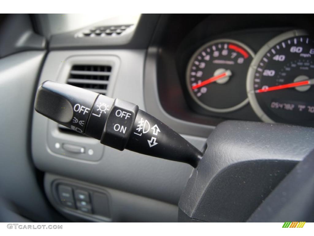 2007 Pilot EX 4WD - Nimbus Gray Metallic / Gray photo #27