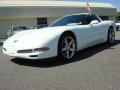 1999 Arctic White Chevrolet Corvette Coupe  photo #9
