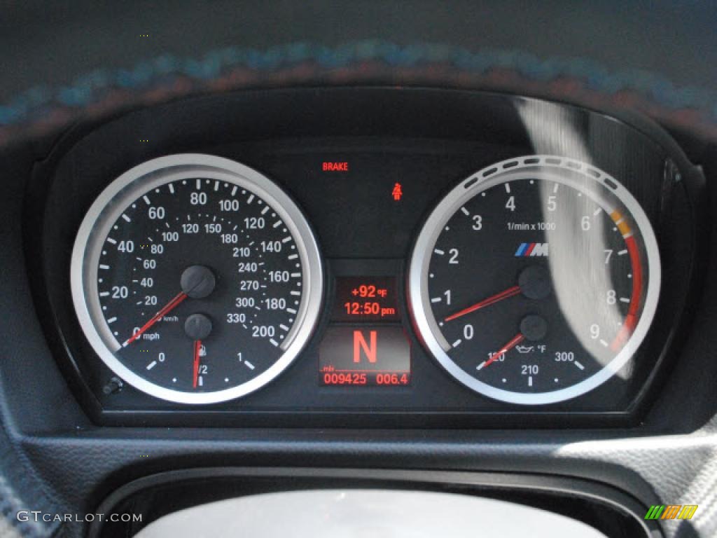 2011 BMW M3 Sedan Gauges Photo #49019678