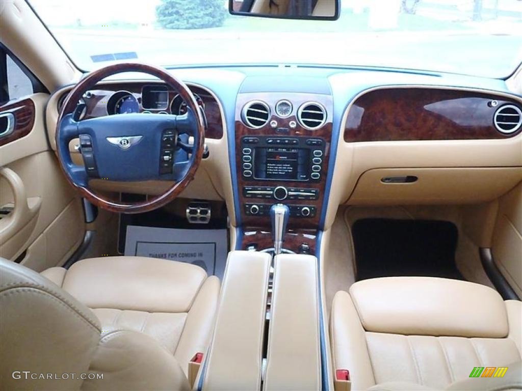 2006 Bentley Continental Flying Spur Standard Continental Flying Spur Model Saffron Dashboard Photo #49019735
