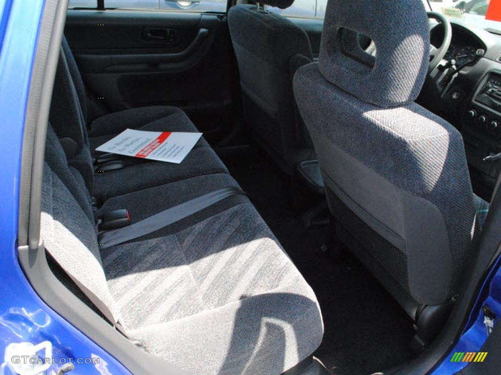 2001 CR-V LX 4WD - Electron Blue Metallic / Dark Gray photo #5