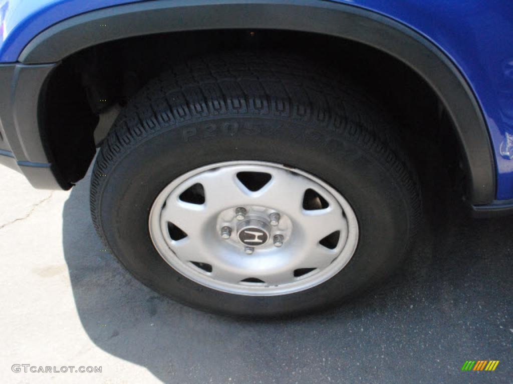 2001 CR-V LX 4WD - Electron Blue Metallic / Dark Gray photo #24