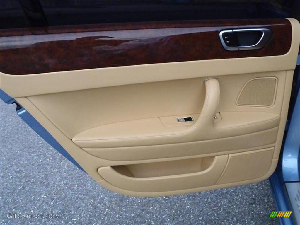 2006 Bentley Continental Flying Spur Standard Continental Flying Spur Model Saffron Door Panel Photo #49020164