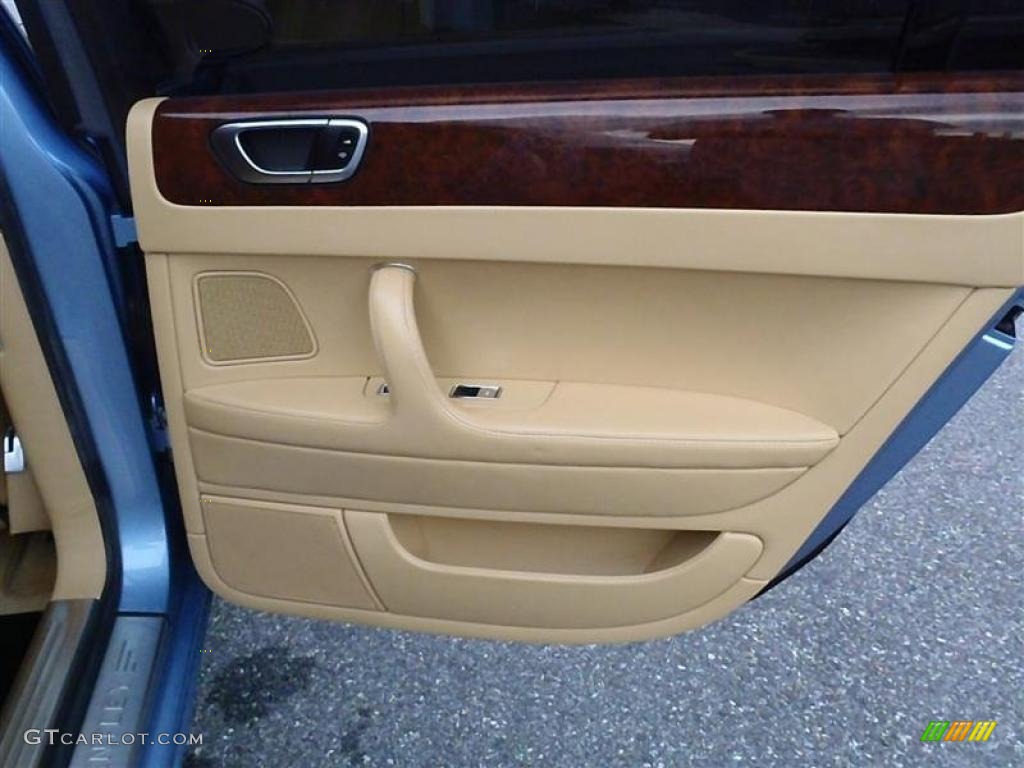 2006 Bentley Continental Flying Spur Standard Continental Flying Spur Model Saffron Door Panel Photo #49020242