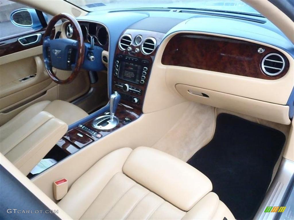 2006 Bentley Continental Flying Spur Standard Continental Flying Spur Model Saffron Dashboard Photo #49020440