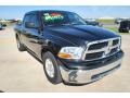 2009 Brilliant Black Crystal Pearl Dodge Ram 1500 SLT Crew Cab  photo #10