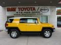 2010 Sun Fusion Yellow Toyota FJ Cruiser 4WD  photo #1