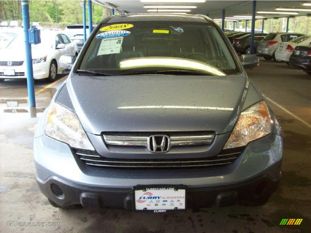 2008 CR-V EX-L 4WD - Royal Blue Pearl / Gray photo #3