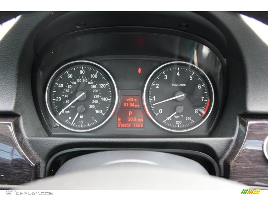 2011 BMW 3 Series 328i xDrive Coupe Gauges Photo #49022978