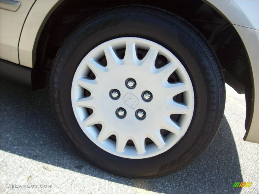 2003 Accord DX Sedan - Desert Mist Metallic / Ivory photo #9