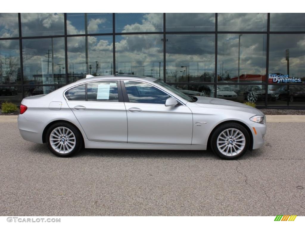 Titanium Silver Metallic 2011 BMW 5 Series 535i xDrive Sedan Exterior Photo #49023341