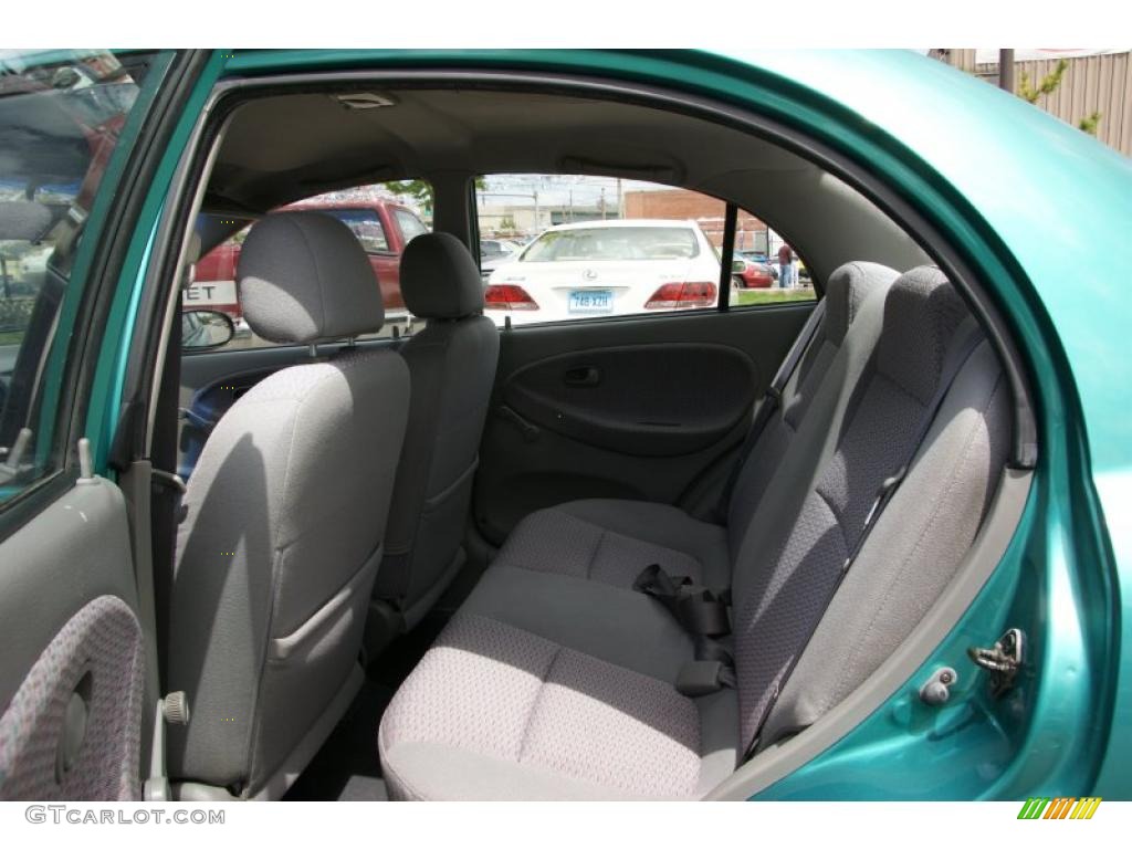 2001 Rio Sedan - Emerald Green / Beige photo #10