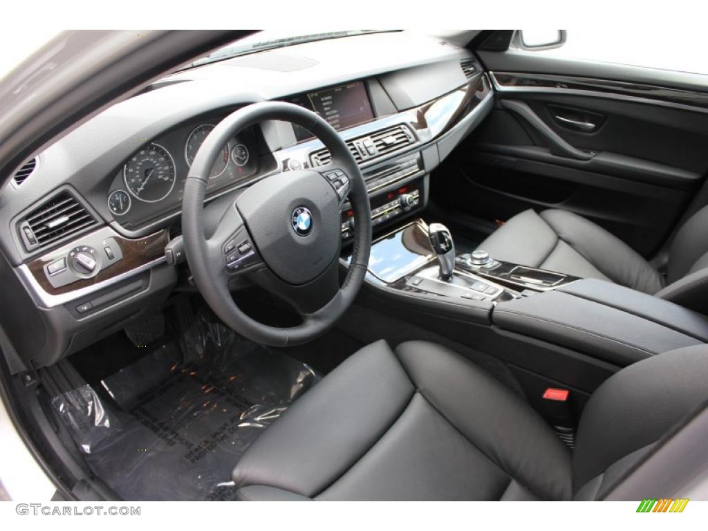 2011 5 Series 535i xDrive Sedan - Titanium Silver Metallic / Black photo #7