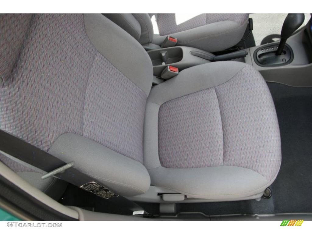 2001 Rio Sedan - Emerald Green / Beige photo #14