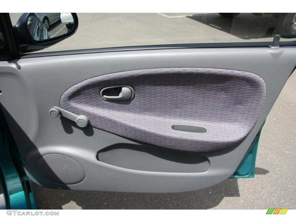 2001 Rio Sedan - Emerald Green / Beige photo #15