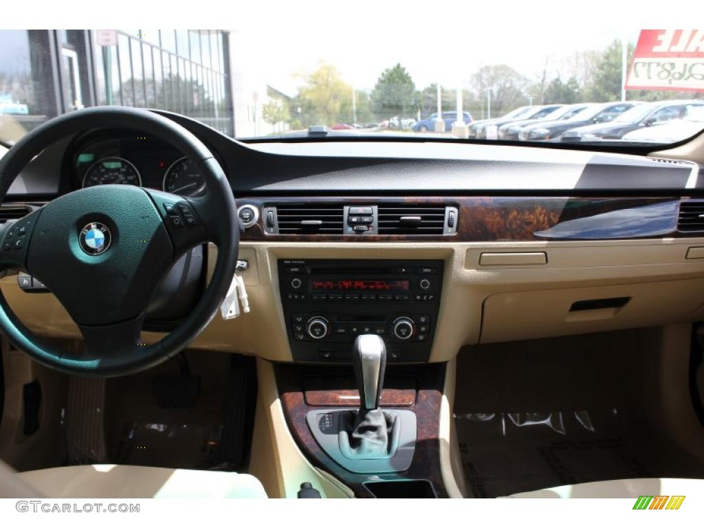 2008 3 Series 328i Sedan - Crimson Red / Beige photo #17