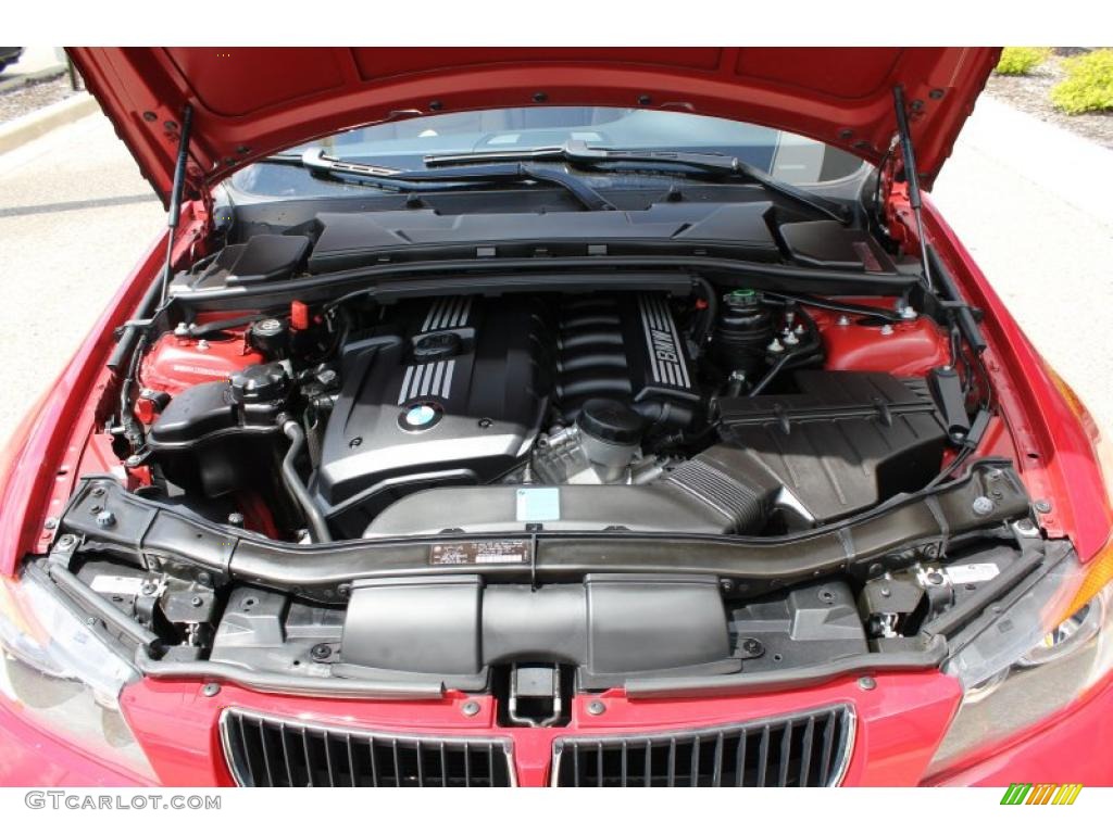 2008 3 Series 328i Sedan - Crimson Red / Beige photo #26