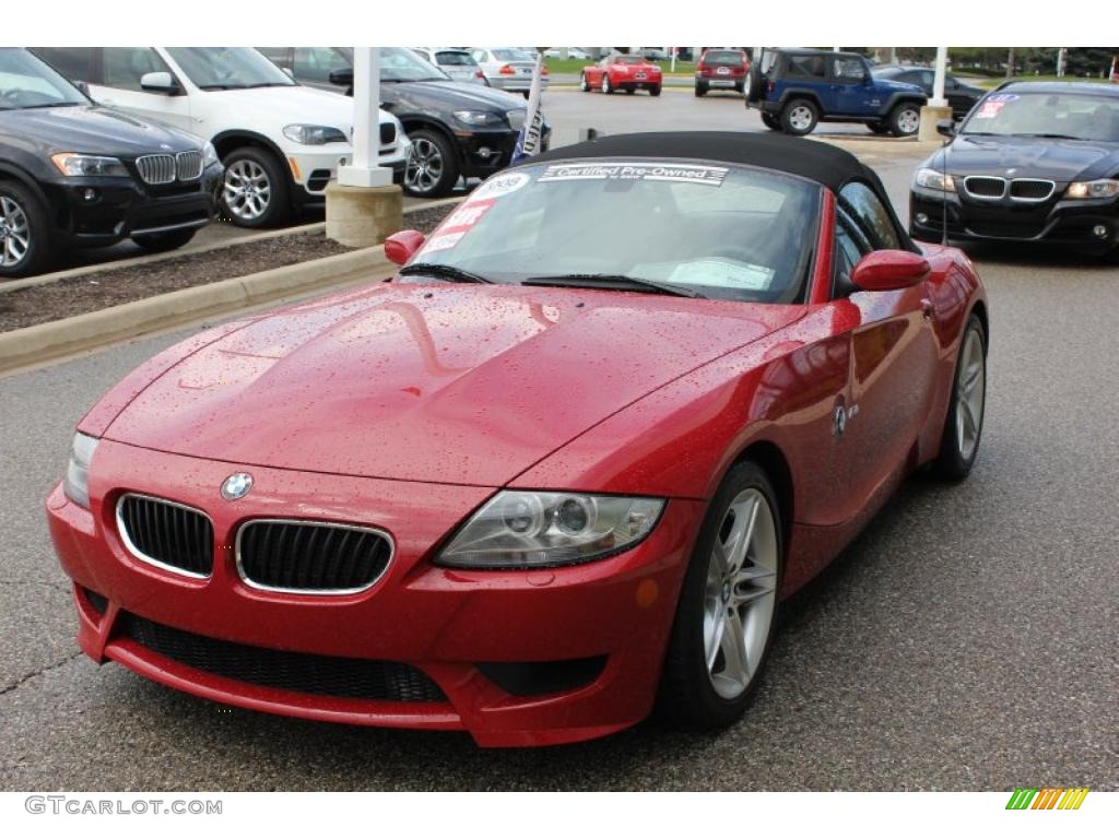 Imola Red 2008 BMW M Roadster Exterior Photo #49026024