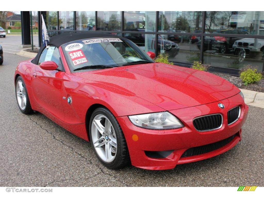 Imola Red 2008 BMW M Roadster Exterior Photo #49026060