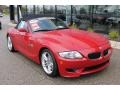 Imola Red 2008 BMW M Roadster Exterior