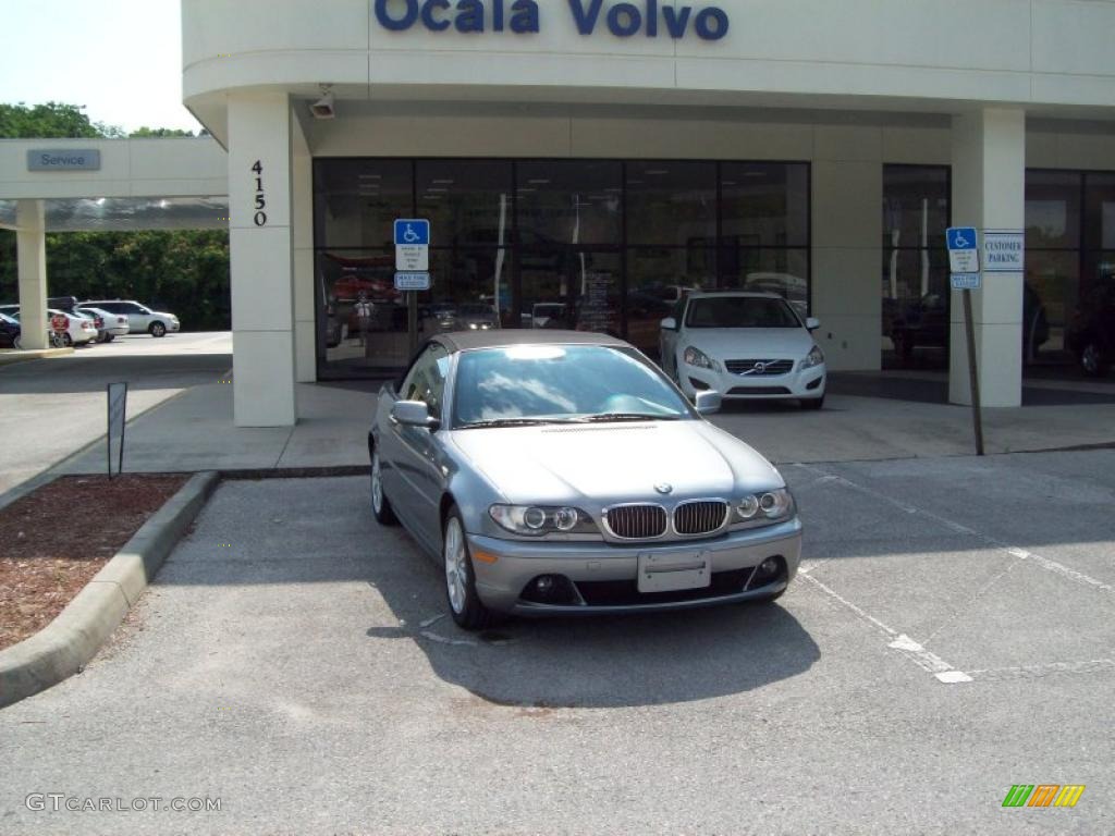 2006 3 Series 330i Convertible - Silver Grey Metallic / Grey photo #1