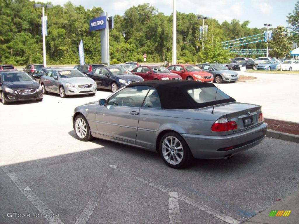 2006 3 Series 330i Convertible - Silver Grey Metallic / Grey photo #5