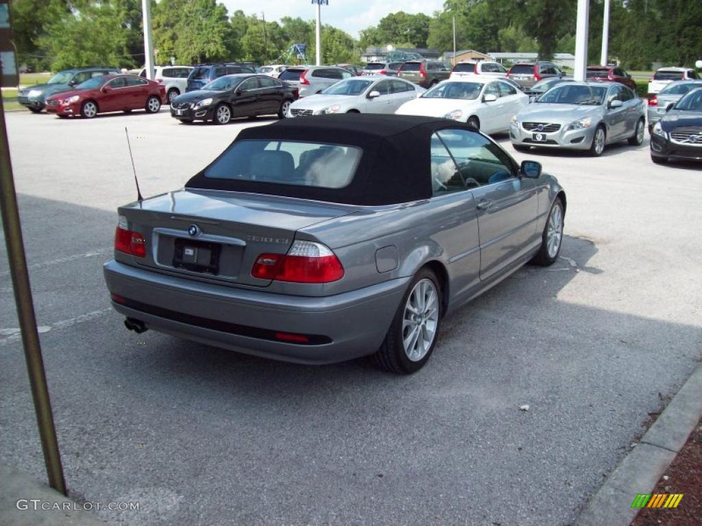 2006 3 Series 330i Convertible - Silver Grey Metallic / Grey photo #7