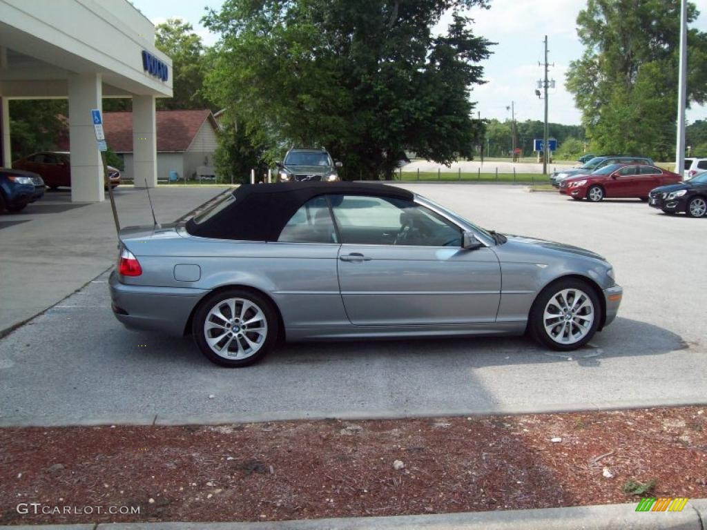 2006 3 Series 330i Convertible - Silver Grey Metallic / Grey photo #8