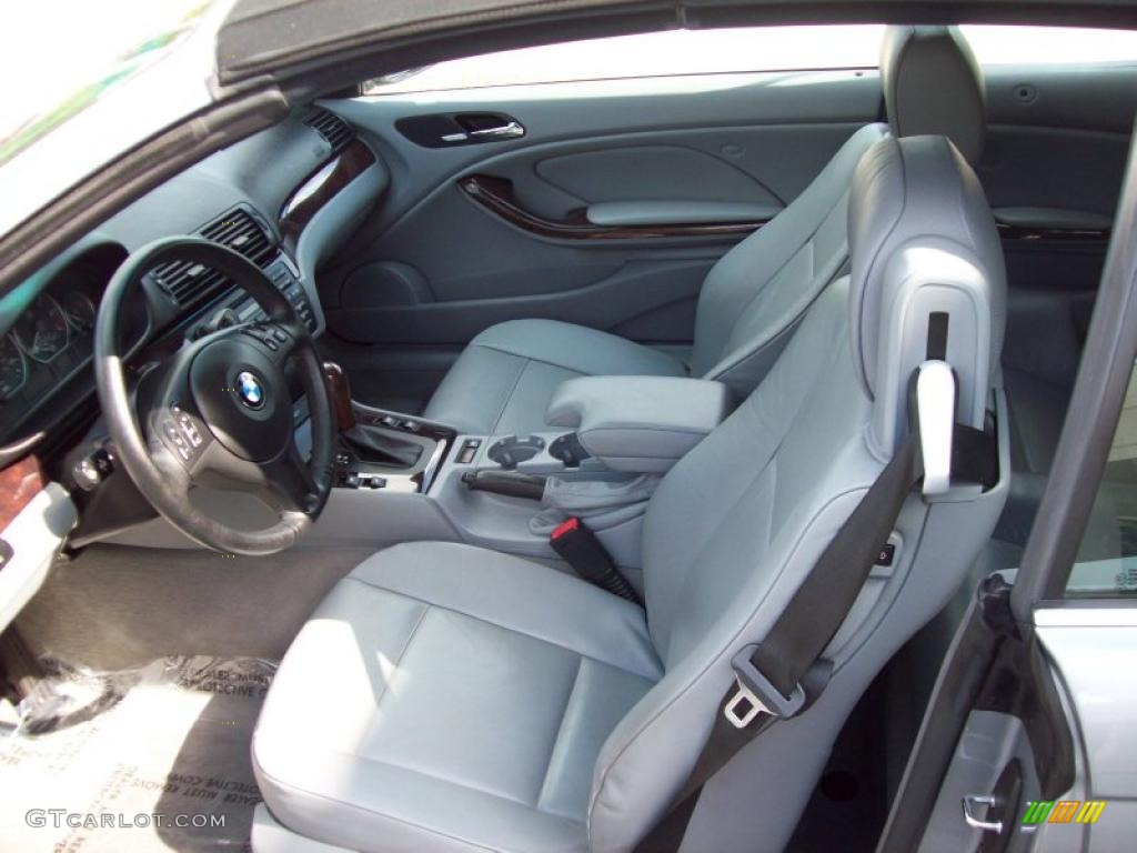 2006 3 Series 330i Convertible - Silver Grey Metallic / Grey photo #10