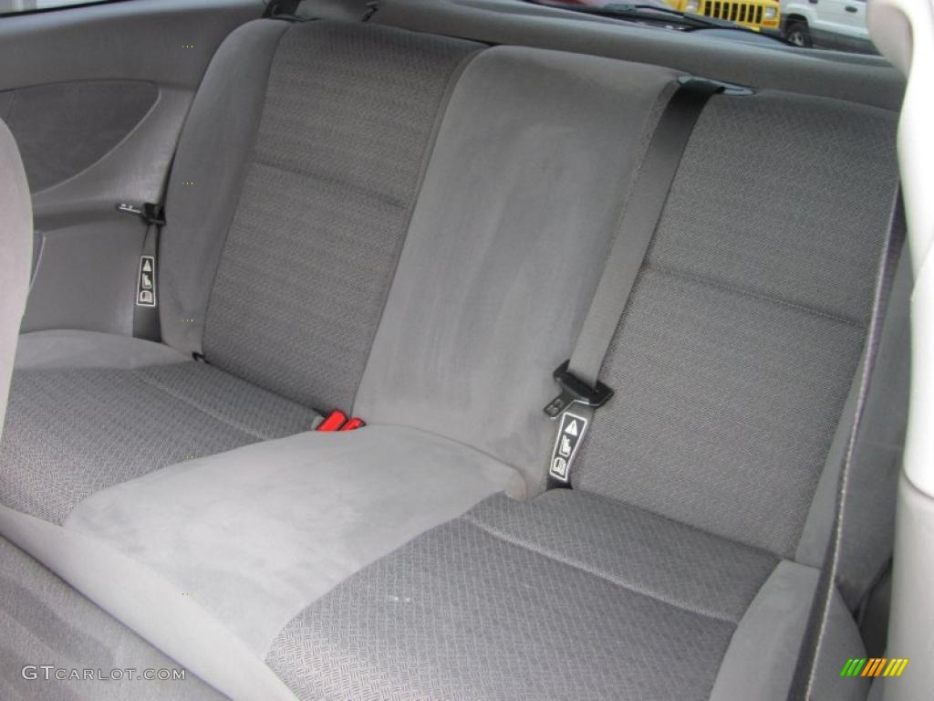 Medium Graphite Interior 2000 Ford Focus ZX3 Coupe Photo #49027437