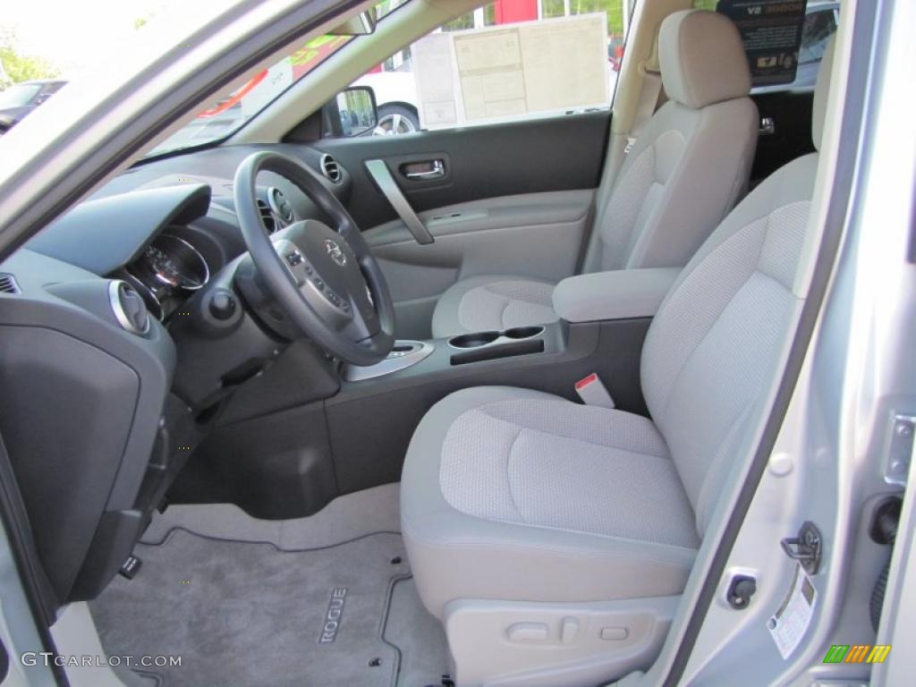 2011 Rogue SV - Silver Ice Metallic / Gray photo #10