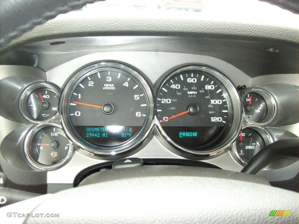 2009 Chevrolet Silverado 1500 LT Crew Cab Gauges Photo #49027659