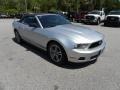 2011 Ingot Silver Metallic Ford Mustang V6 Premium Convertible  photo #1