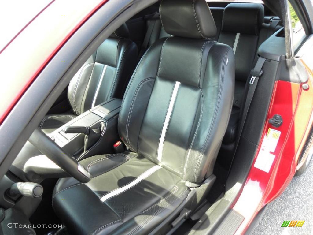 Charcoal Black/Cashmere Interior 2010 Ford Mustang GT Premium Convertible Photo #49028259