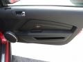 Charcoal Black/Cashmere Door Panel Photo for 2010 Ford Mustang #49028331