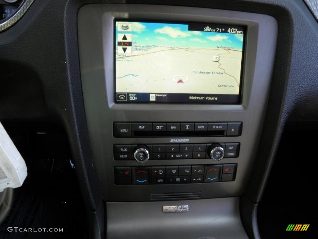2010 Ford Mustang GT Premium Convertible Navigation Photo #49028538