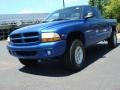 Brilliant Blue Metallic - Dakota SLT Extended Cab 4x4 Photo No. 1