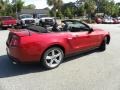 2010 Torch Red Ford Mustang GT Premium Convertible  photo #28