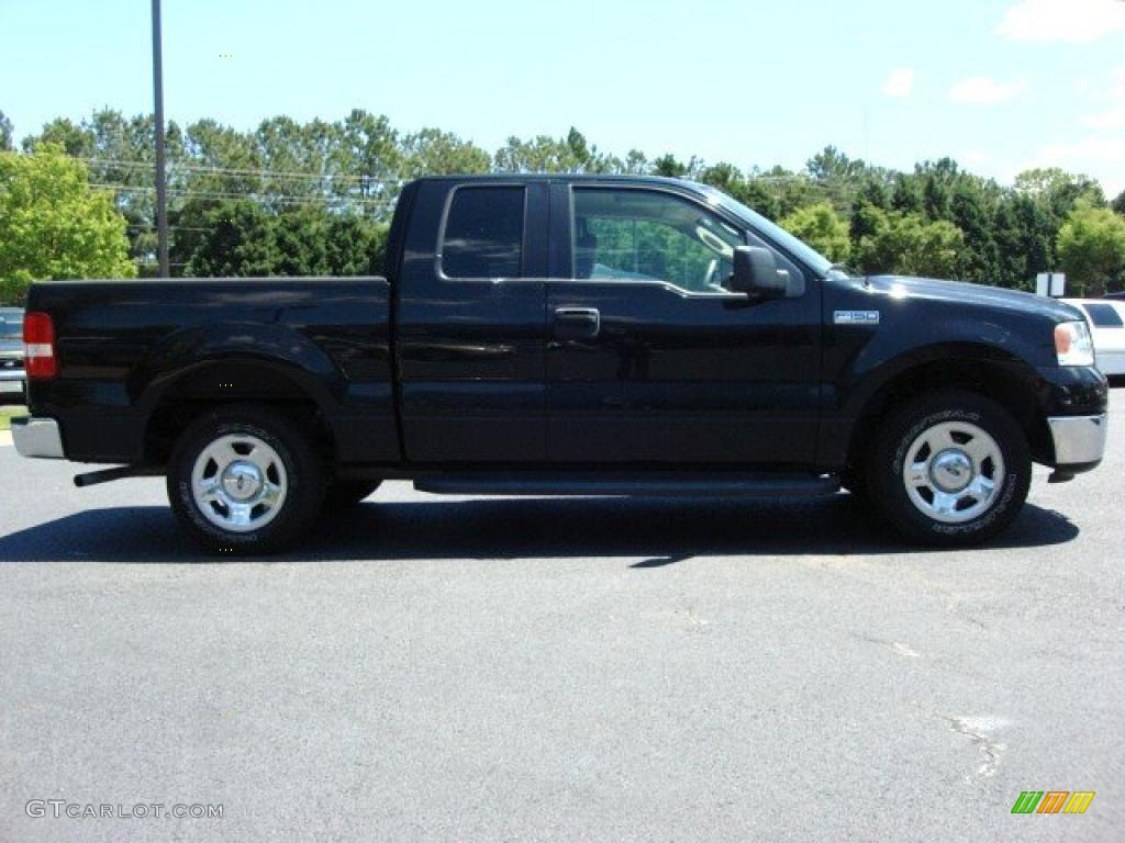 2006 F150 XLT SuperCab - Black / Tan photo #6