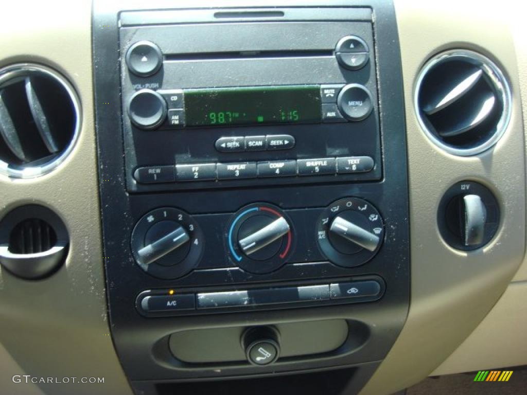 2006 F150 XLT SuperCab - Black / Tan photo #13