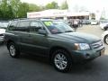 Oasis Green Pearl 2007 Toyota Highlander Hybrid Limited 4WD