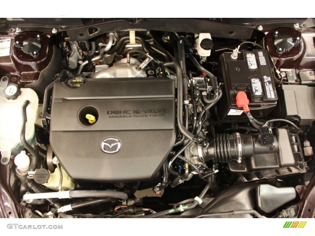 2009 Mazda MAZDA6 i Sport 2.5 Liter DOHC 16-Valve VVT 4 Cylinder Engine Photo #49029549