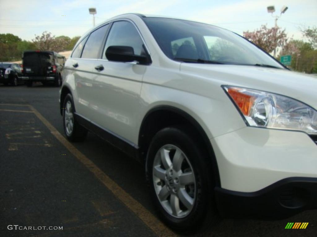 2009 CR-V EX 4WD - Taffeta White / Gray photo #12