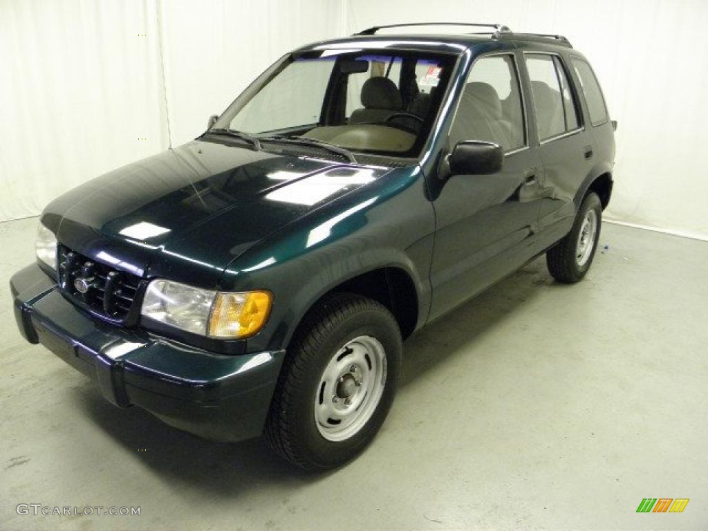 2001 Sportage  - Evergreen / Brown photo #3