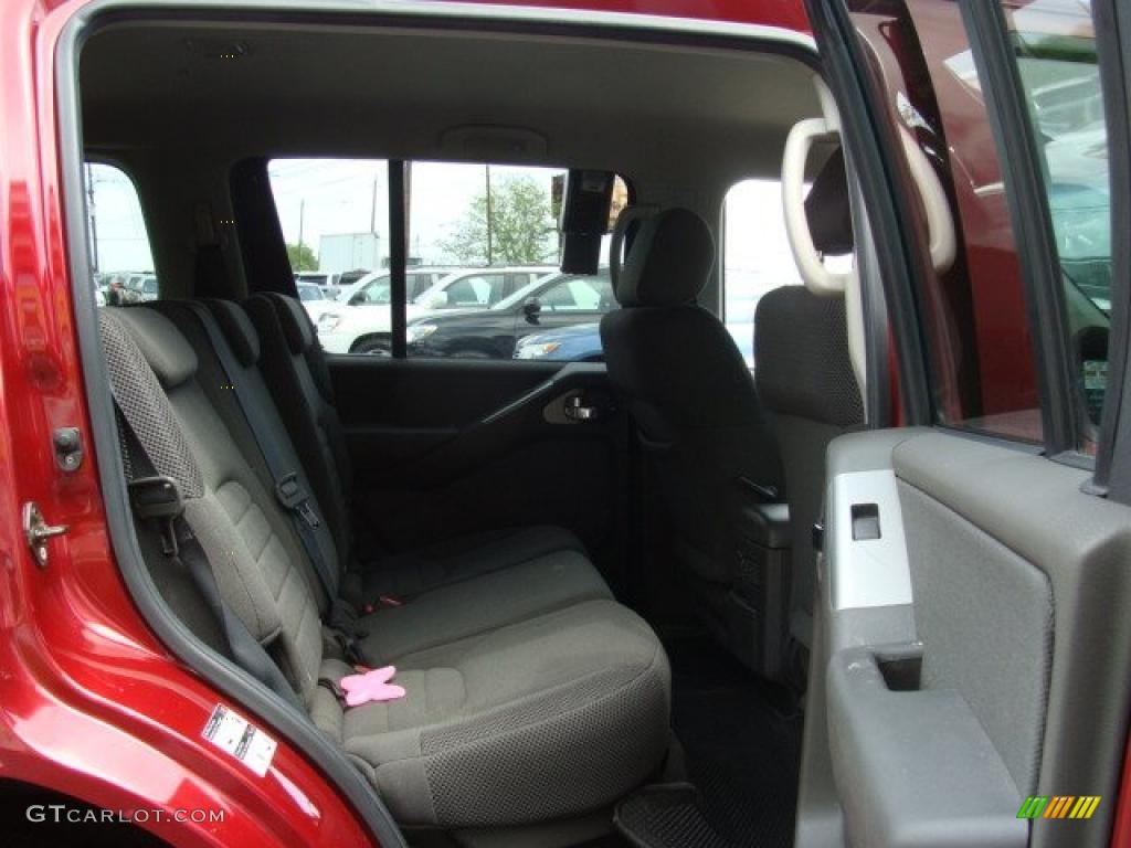 2008 Pathfinder S 4x4 - Red Brawn / Graphite photo #12